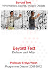 Beyond Text - Final Festival Report - March 2012