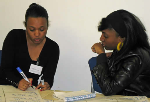 Students at SLI workshop