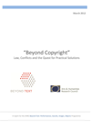Beyond Copyright - March 2012